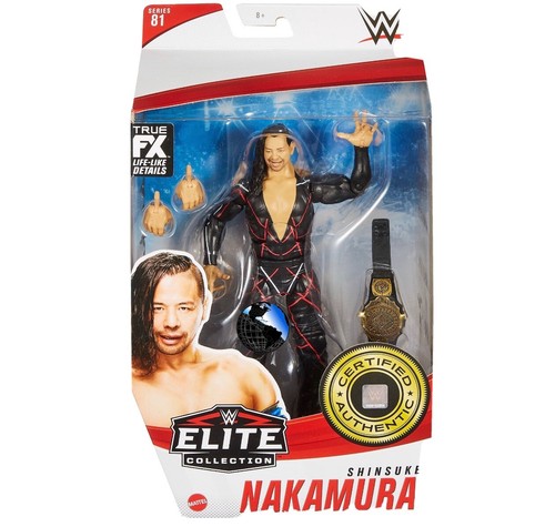 WWE エリート コレクション アクションフィギュア WAVE57/中邑 真輔 シンスケ ナカムラ z2zed1b 中古】【非常に良い】WWE エリート コレクション アクション