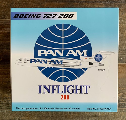 BRAND NEW INFLIGHT200 1:200 scale PAN AM AIRLINES B727-200