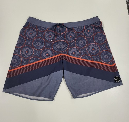 BICOLOR SURF SHORTS【PASTEL BLUE】L size Light Blue Swim Trunks- Blue Azure