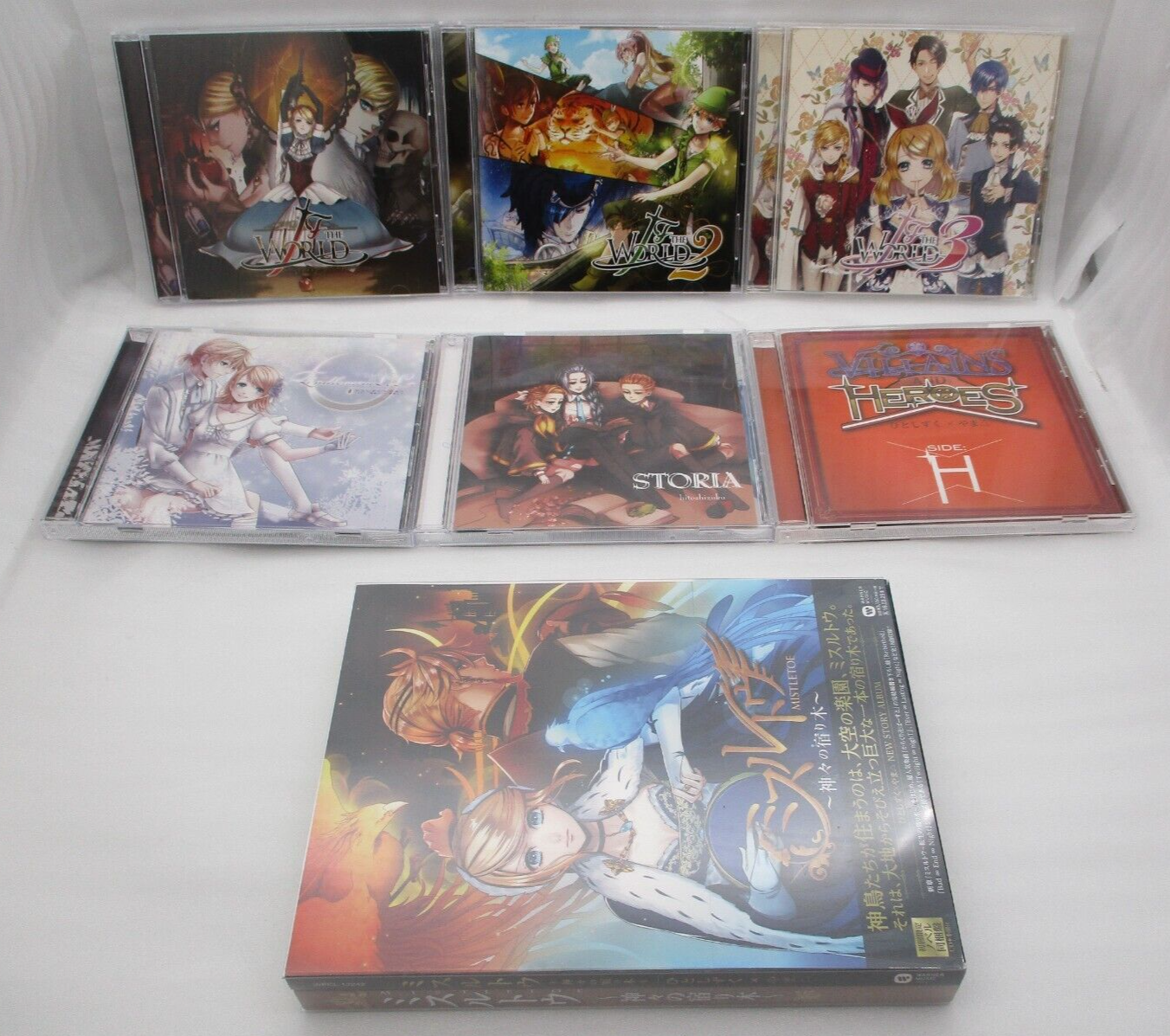 Hitoshizuku x Yama VOCALOID 7CDs MISTLETOE, IF THE WORLD