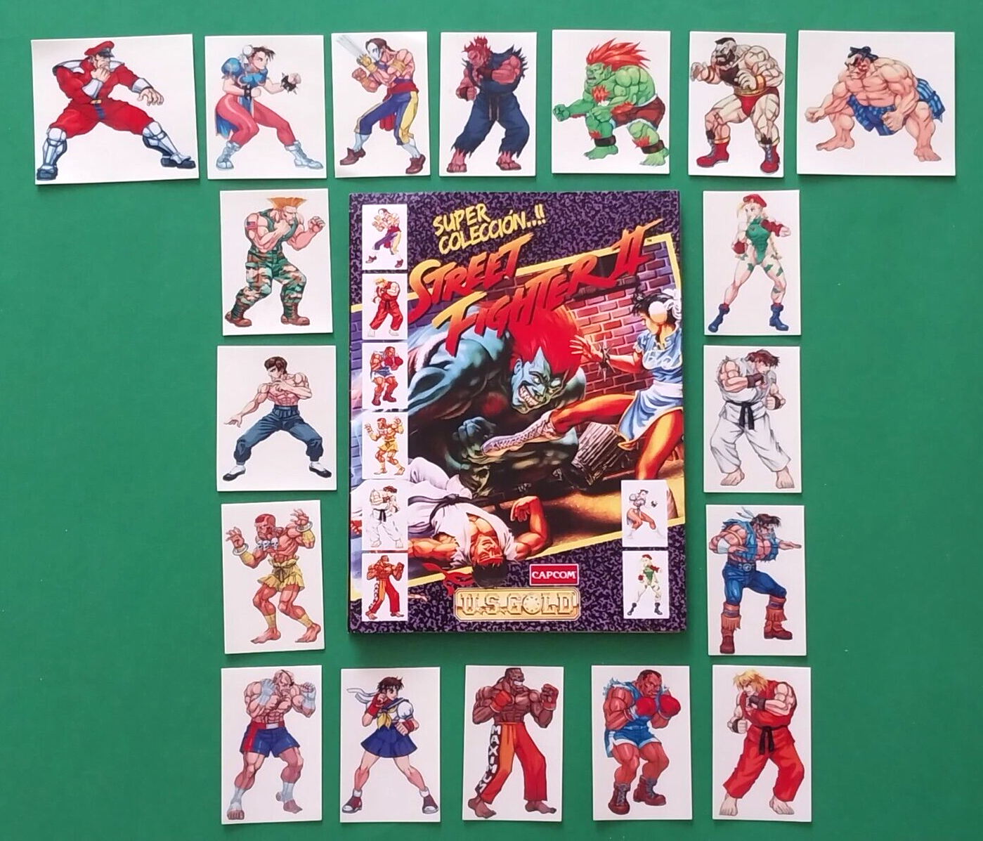 スーパーストリートファイターⅡX キャラクターシール スーパーストリートファイターⅡX キャラクターシール STREET