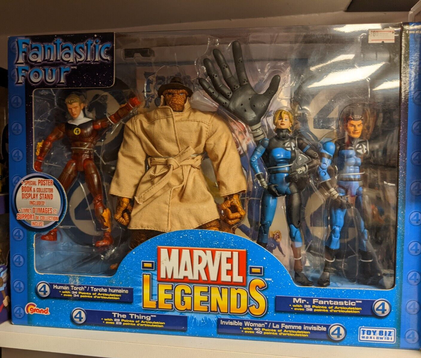 Marvel Legends Fantastic Four フィギュアセット Amazon.co.jp: ファンタスティック・フォー・マーベル