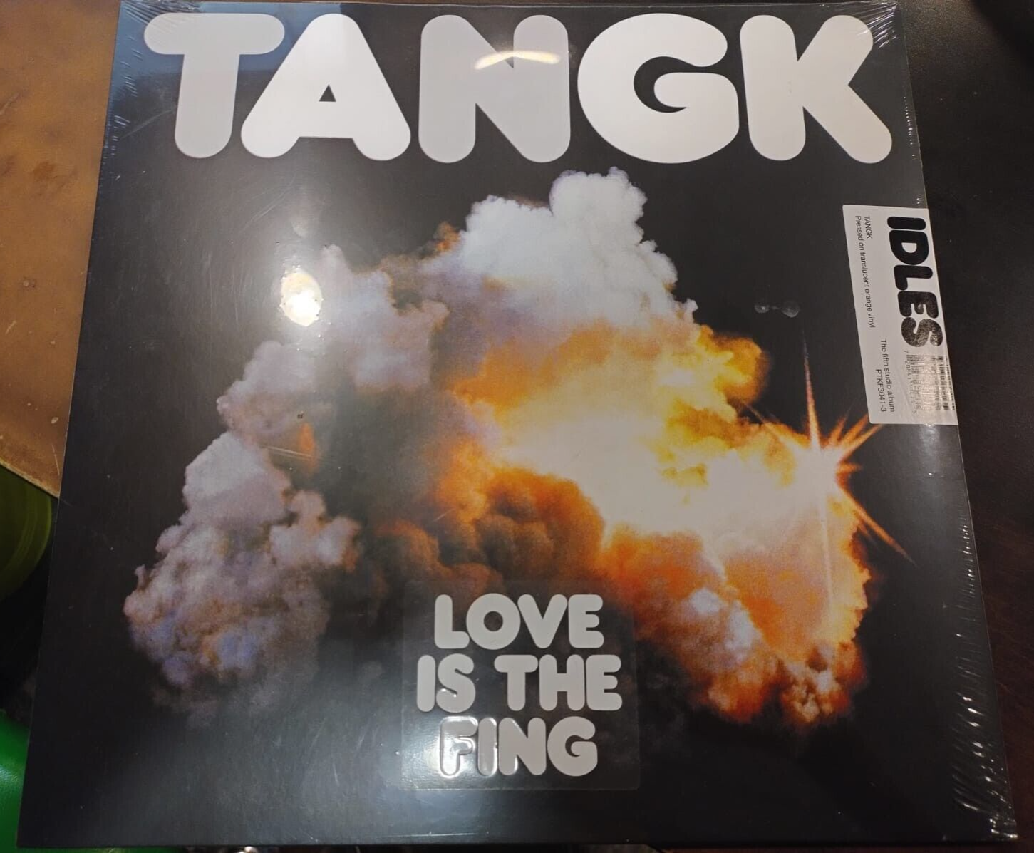 IDLES - TANGK LP Orange Vinyl | eBay