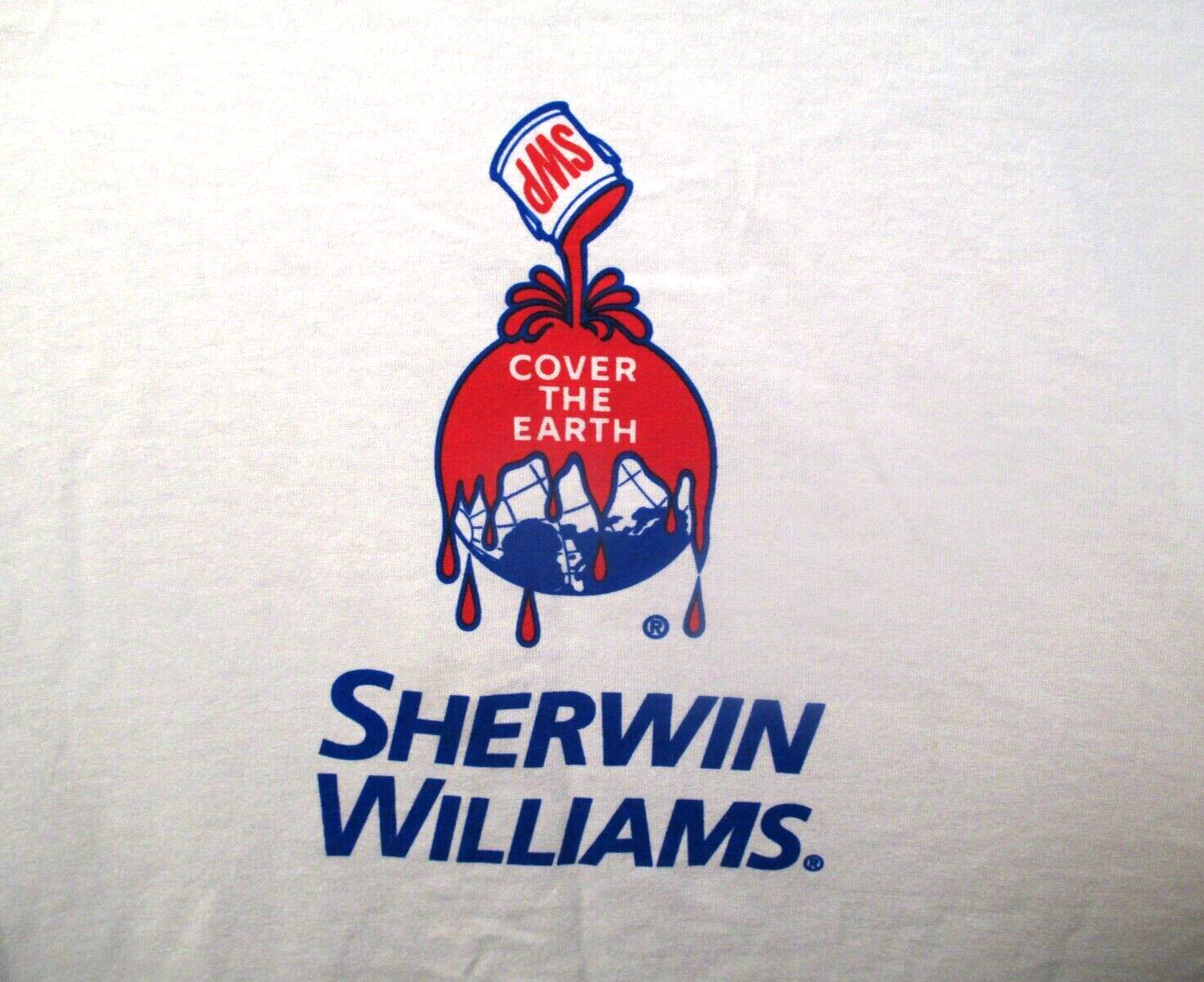 【貴重】Sherwin-Williams 企業ロゴTシャツ L Sherwin Williams Logo White Painting T-Shirt | eBay