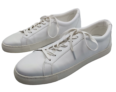 Mens white kurt geiger trainers cheap