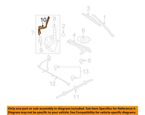 ssページ FORD OEM 08-12 Escape Windshield Wiper Washer Components