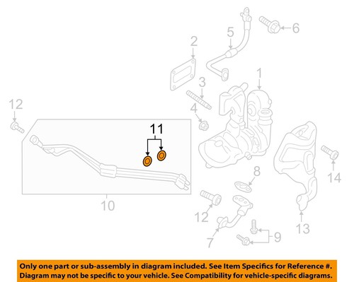 FORD OEM 17-19 Escape Turbocharger Components-Water Pipe O