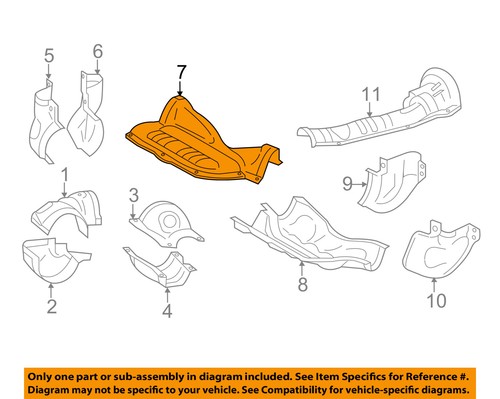 SUBARU OEM 14-16 Forester 2.5L-H4 Heat Shields-Exhaust ... subaru forester heat shield diagram 