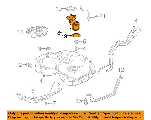 GM OEM 18-19 Equinox Fuel System Fuel System Components-Fuel