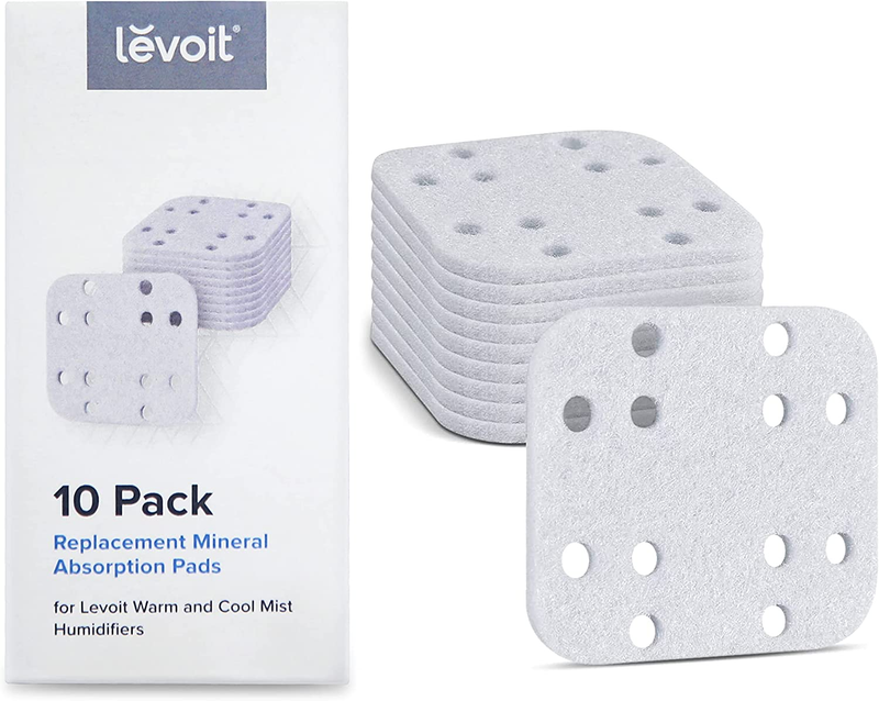 Replacement Filters 10-pack, Mineral Absorption Pad, Compati