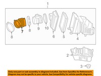 Chevrolet GM OEM 05-06 Cobalt Air Cleaner-to Intake Tube Duct Hose 15838665