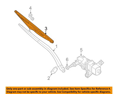 LAND ROVER OEM 99-04 Discovery Wiper Washer Components-Wiper Blade DKC100890