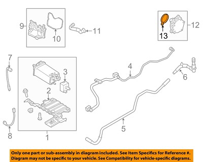 FORD OEM 12-19 Explorer Emission Components-Vacuum Pump Gasket BB5Z2A572B