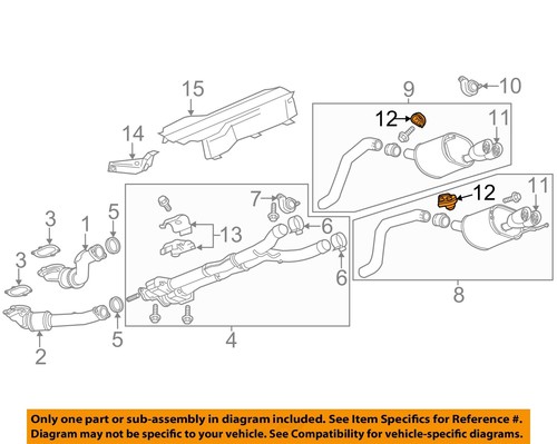 GM OEM 14-22 Camaro Exhaust System Exhaust Components