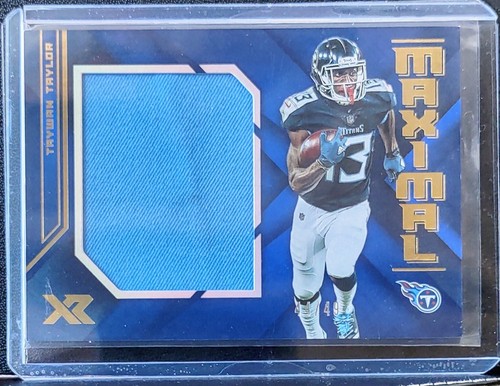 2019 Panini XR Maximal Taywan Taylor Jumbo Patch #ed 44/49