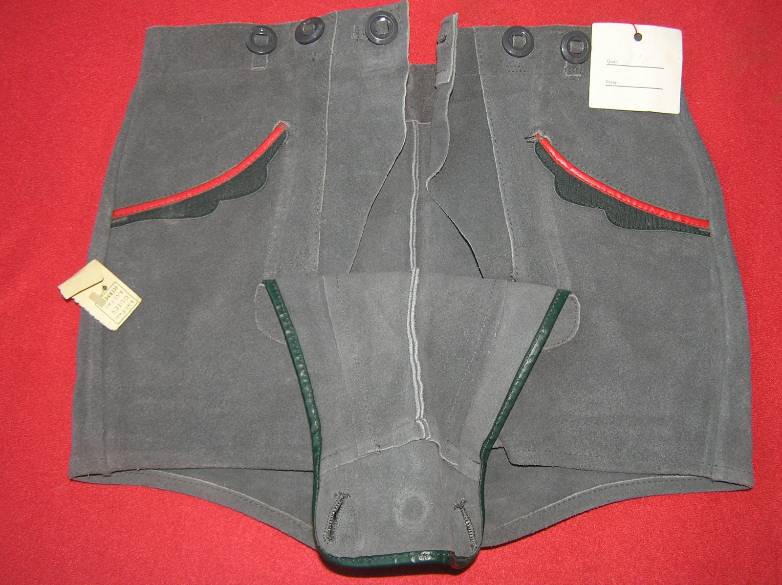 238. A Lederhosen for a child or a young female.