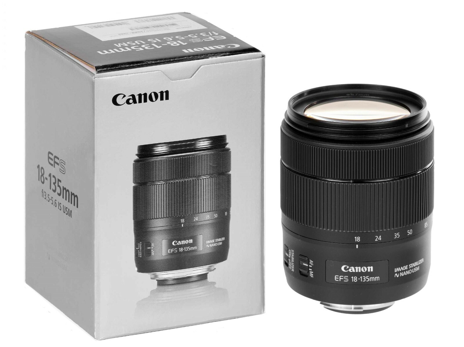 Canon EF-S 18-135mm f/3.5-5.6 IS Nano USM - 1 Year Warranty
