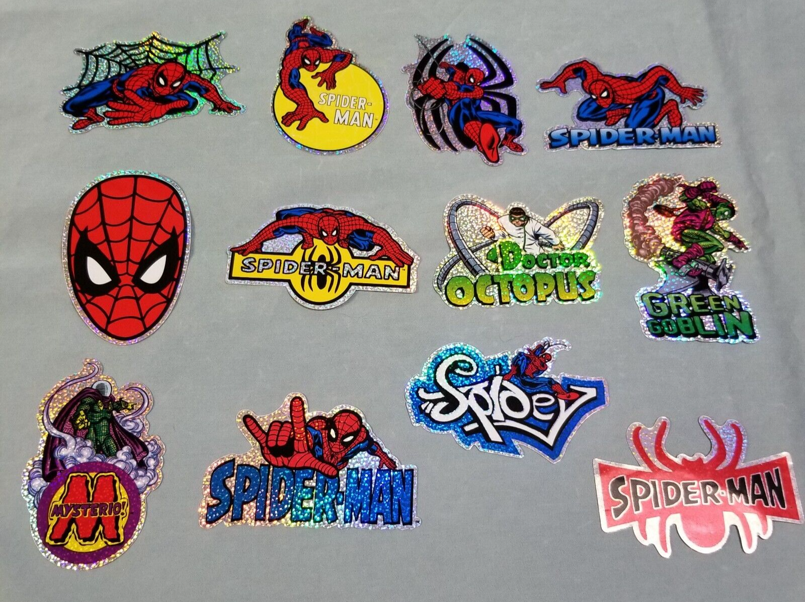 当時物★ SANDYLION ステッカー NEW Vintage Complete Set of 2002 Spider-Man Stickers Series