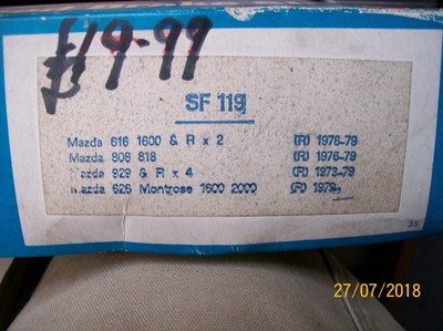 Pair Door Lock Cylinder Set W// Key for Mazda RX-2 RX-3 RX-4 RX-7