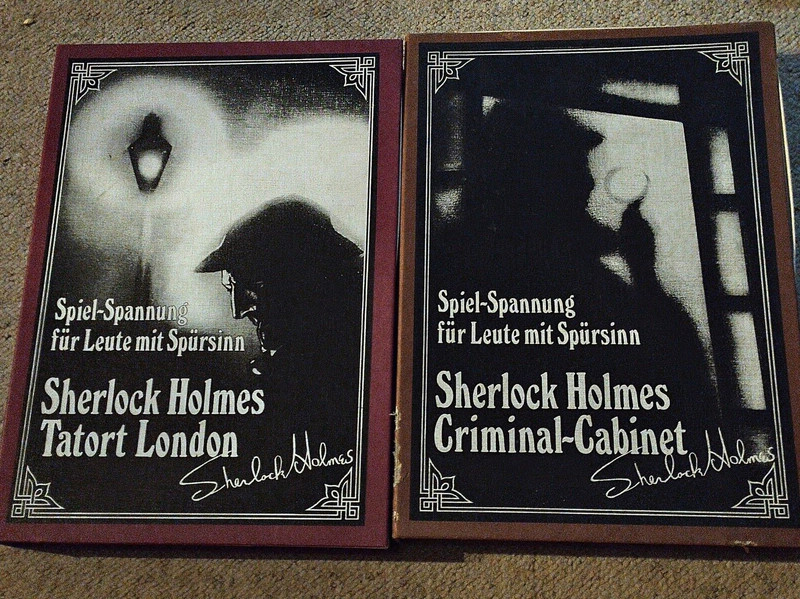 Sherlock Holmes Criminal-Cabinet & Tatort London / Franckh/ Komplett