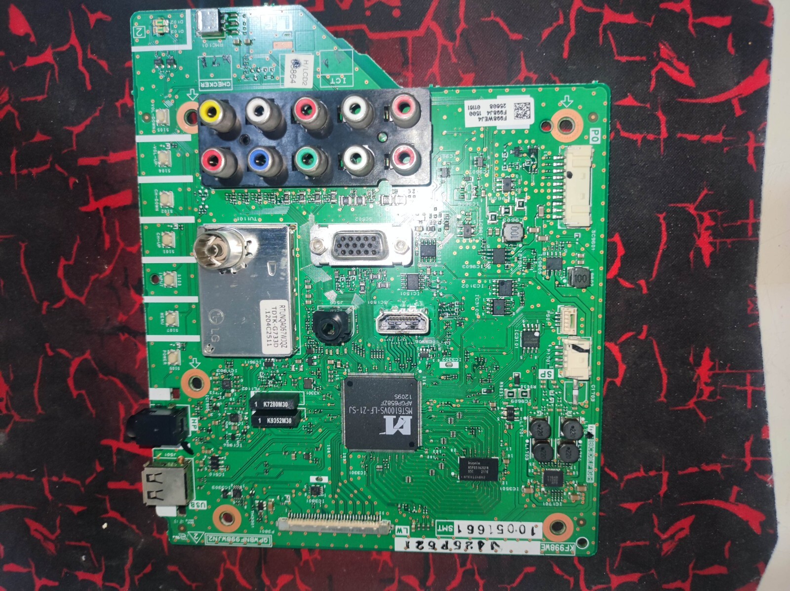 Sharp LC-32-LE340M KF998WE QPWBNF998WJN2 TV Main Board | eBay Sharp LC-32-LE340M KF998WE QPWBNF998WJN2 TV Main Board | eBay