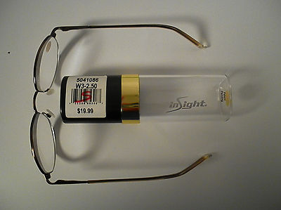 READING GLASSES INSIGHT  TOPAZ  SPRING 1.00 1.25 2.00 2.25 2.75- 29