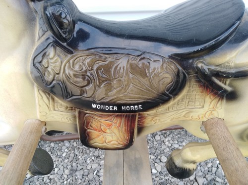 Vintage Wonder Horse Bounce Rocking Spring Cowboy Toy