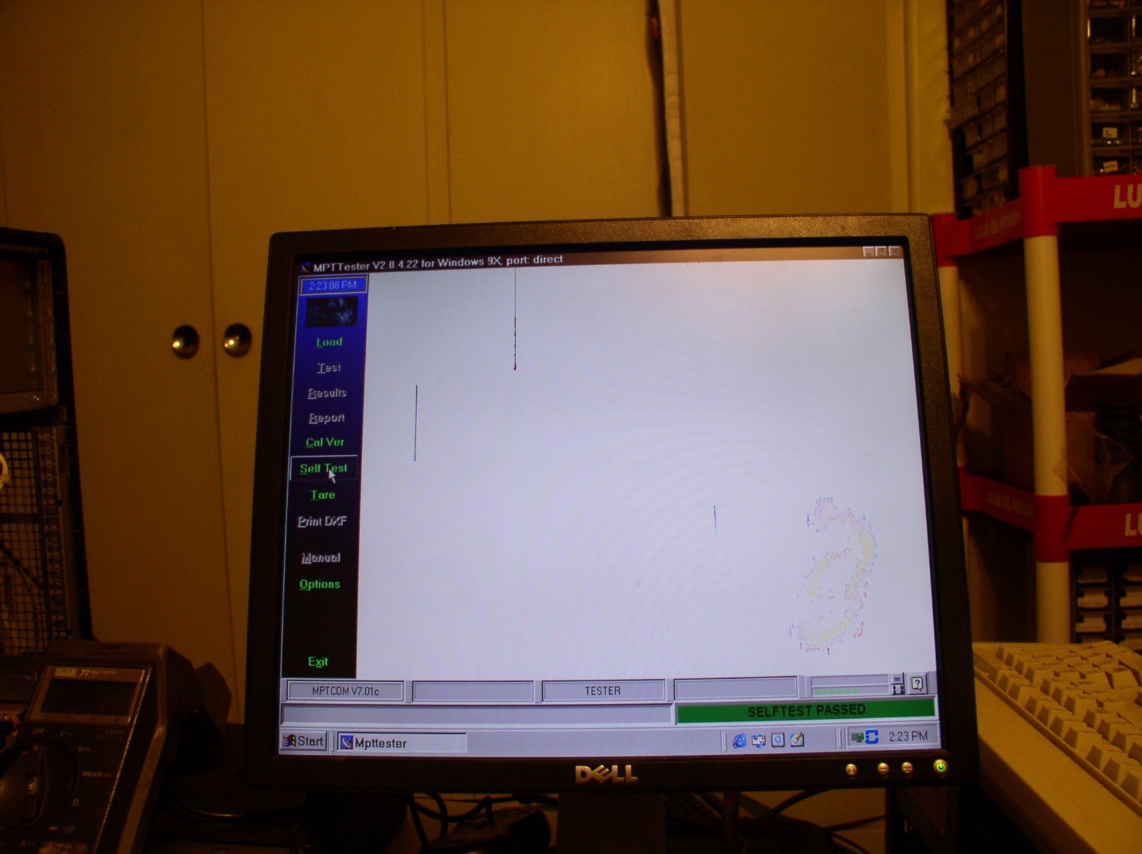Nexeya Cabletest connector cable tester analyzer MPT-5000L passes self tests
