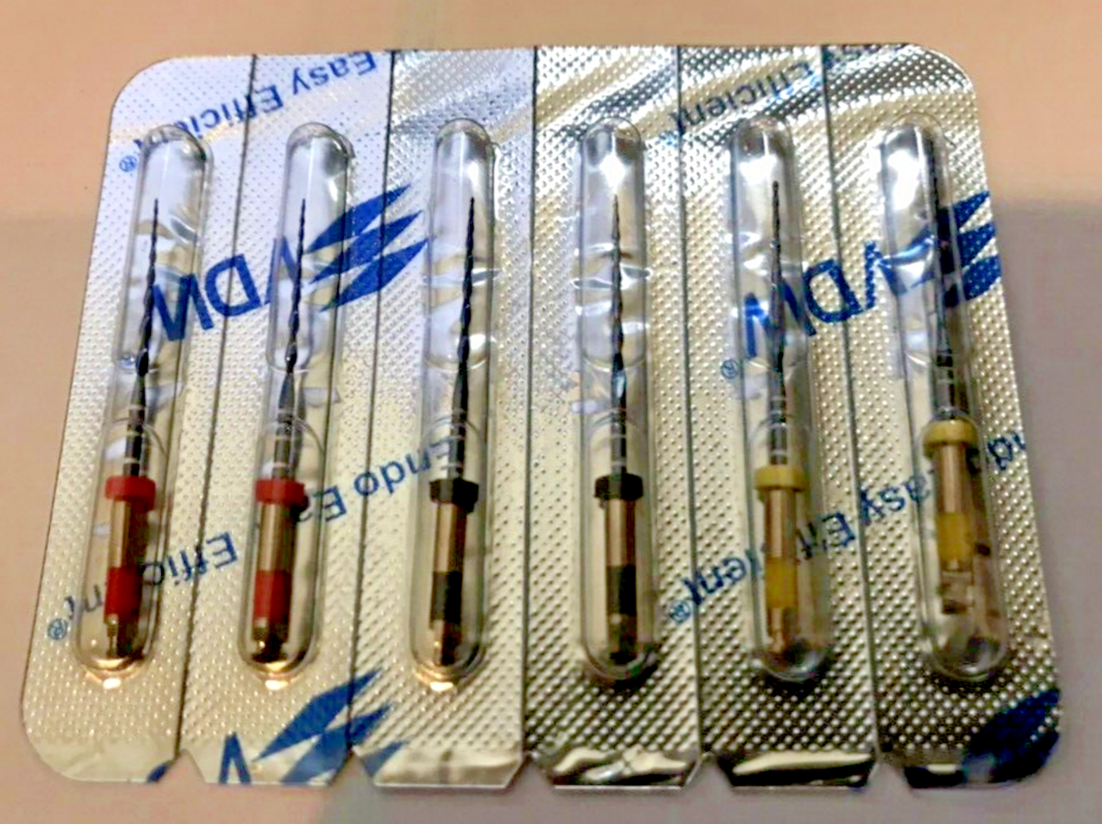 VDW RECIPROC Blue Dental Endo NiTi File ASSORTED 25mm 6pcs 1set