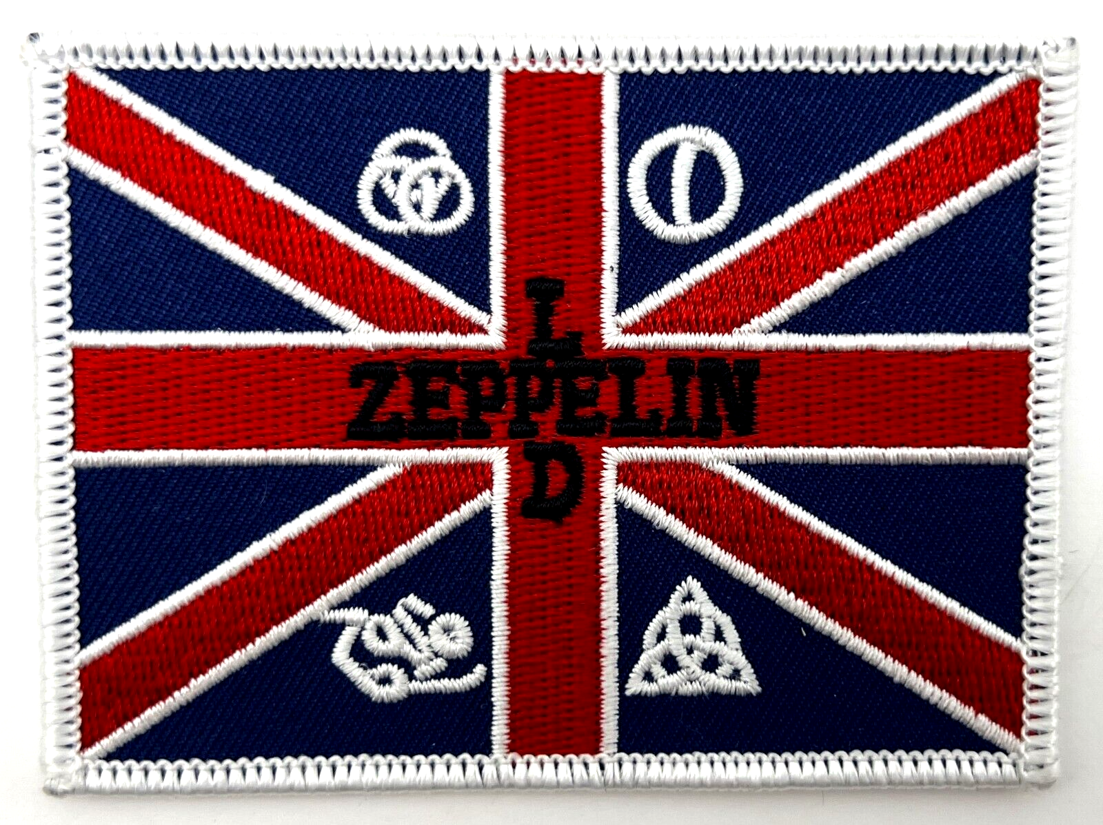 Led Zeppelin Rock Applique Embroidered iron on Patch