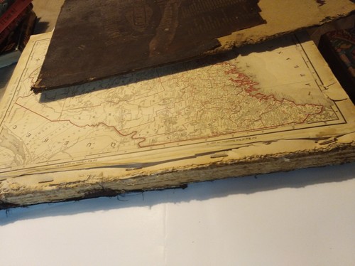 Original 1895 Rand McNally Enlarg BUSINESS ATLAS States Cities Countries Maps