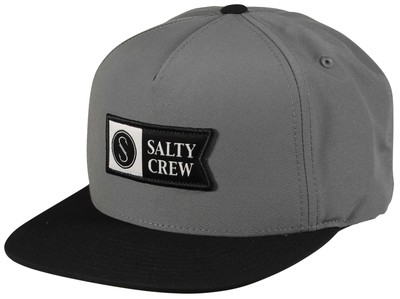 

Кепка Salty Crew Alpha Tech 5 Panel — темно-серый/черный — новинка, Grey