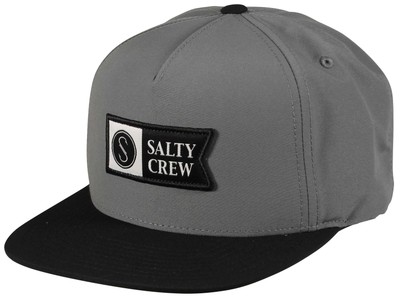 Кепка Salty Crew Alpha Tech 5 Panel — темно-серый/черный — новинка