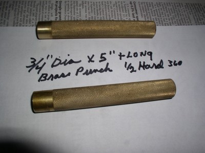 BRASS DRIFT PUNCH 1PC.3/4 X 5