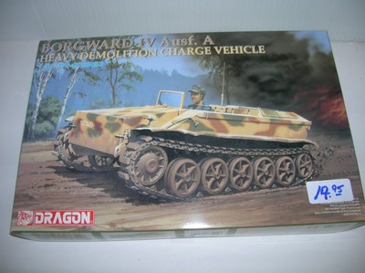 DRAGON 6101 BORGARD IV 1/35 KITLIST $19.95LOT 14349