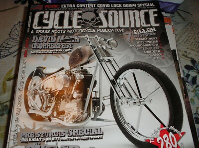 CYCLE SOURCE  magazine  august-september 2020  DAVID MANN CHOPPERFEST  S-17
