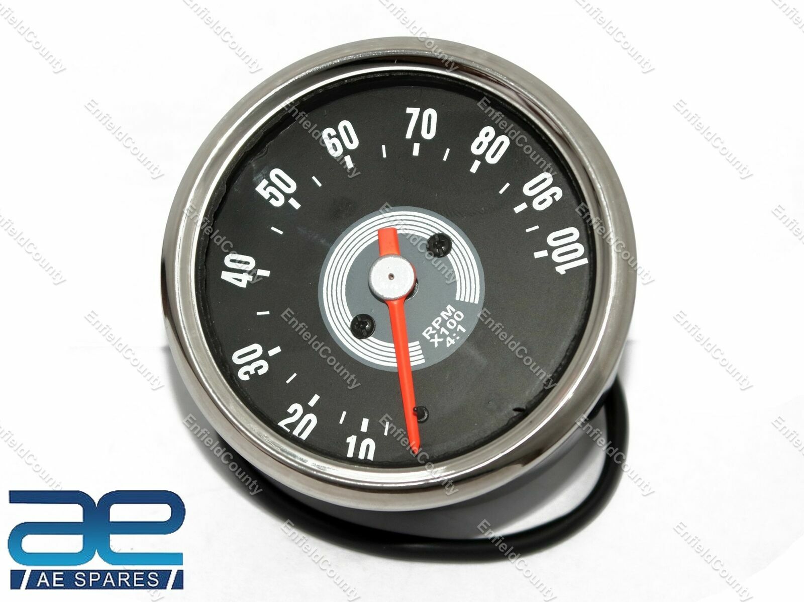 For Norton BSA Triumph Replica Smiths Tachometer 100 RPM 4:1