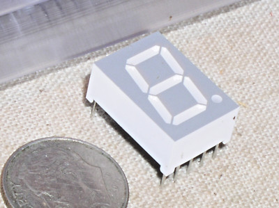 1 LITE-ON LITEON LTS-546AS-W1 S547A 7 SEVEN SEGMENT DISPLAY COMMON ANODE RED LED
