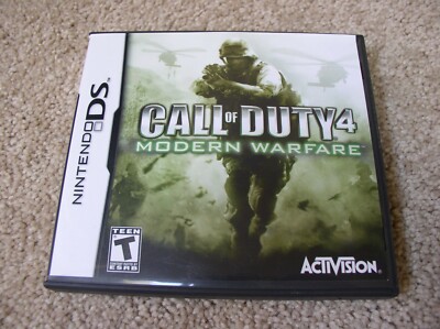 【新品】コールオブデューティ4 MODERN WARFARE ds Call of Duty 4: Modern Warfare (Nintendo DS, 2007) for sale