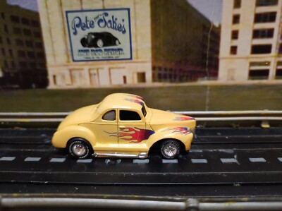 CUSTOM TYCO HO SLOT CAR BODY - 1940 FLAMED FORD