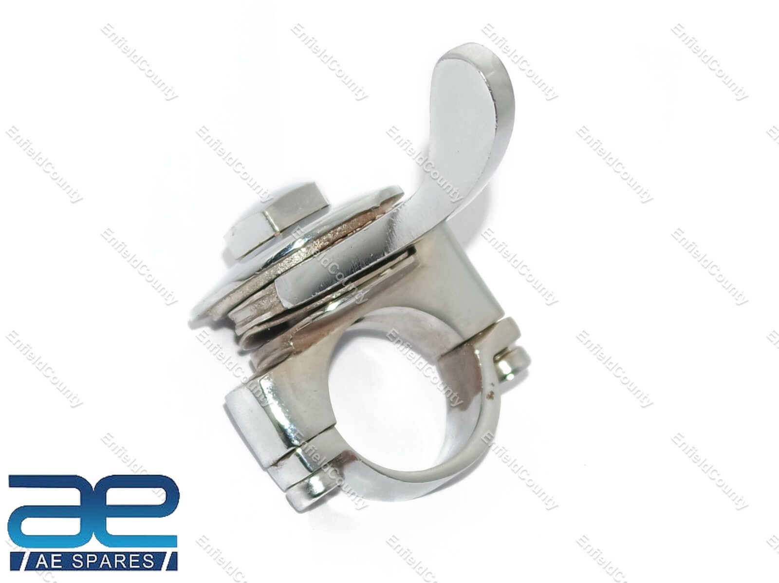 Air Choke Mag Lever RH Side 1" Handlebar Chrome For NORTON BSA TRIUMPH AJS 