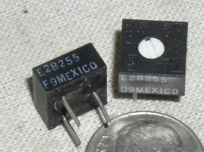 2 AB ALLEN BRADLEY E2B255 2.5MEG TRIMPOT POT TRIMMER SINGLE 1 TURN POTENTIOMETER
