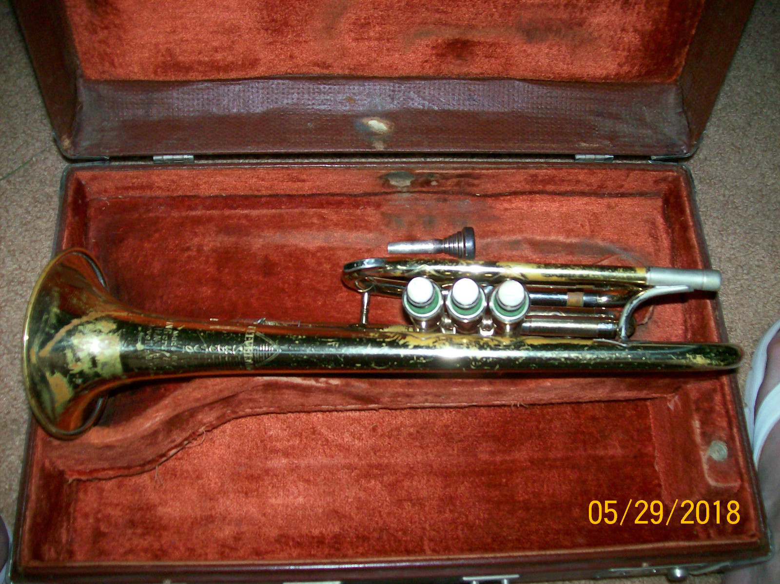 Vintage Cornet, The H.N. White Company, Cleveland OH Made by King Craftsmen