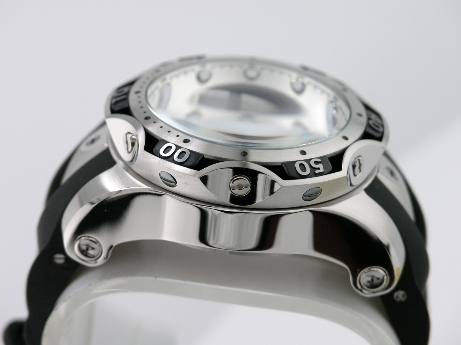Pre-owned Invicta 33083 Venom Nfl Las Vegas Raiders Swiss Chronograph Watch 52.5mm