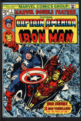MARVEL DOUBLE FEATURE #1 7.0 // JACK KIRBY & JOHN ROMITA COVER MARVEL 1973