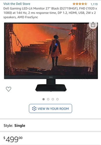 Two Dell 27 Inch Monitors Dual Setup With Dual Monitor Mount