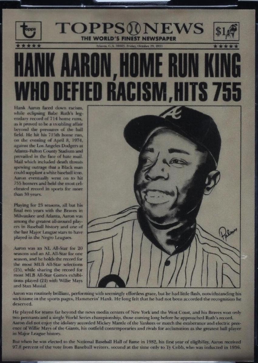 2021 Topps Project 70 - Hank Aaron #680