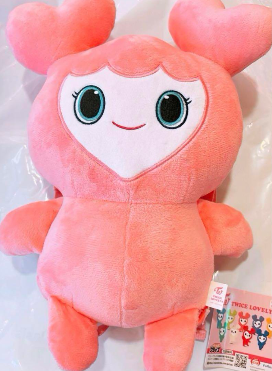 TWICE LOVELY Backpack MOVELY MOMO ver. Plush Bag TWICE LOVELY Backpack MOVELY MOMO ver. Plush Bag