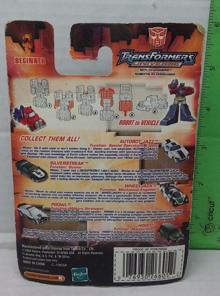 Optimus Prime Transformers Universe Spy Changers Figure Hasbro New Autobot
