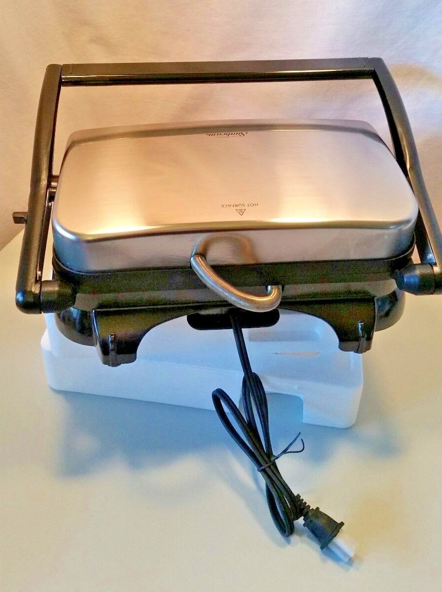 Sunbeam  2 -Slice  Panini  Maker  CKSBPM5020  nib. Never used. Tested